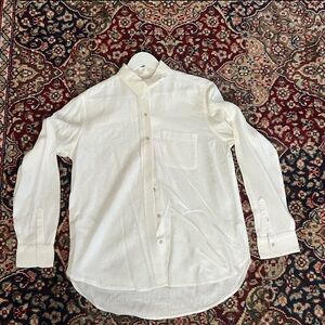 Universal Thread Cream Button Down Shirt